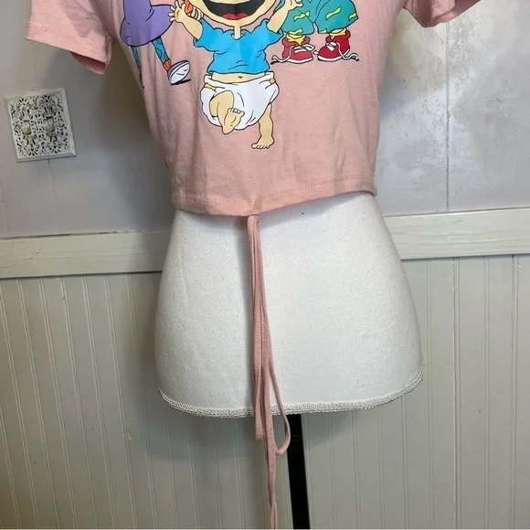 RUGRATS 90s Style Crop Top, baby tee, Graphic Tee - Picture 5 of 11